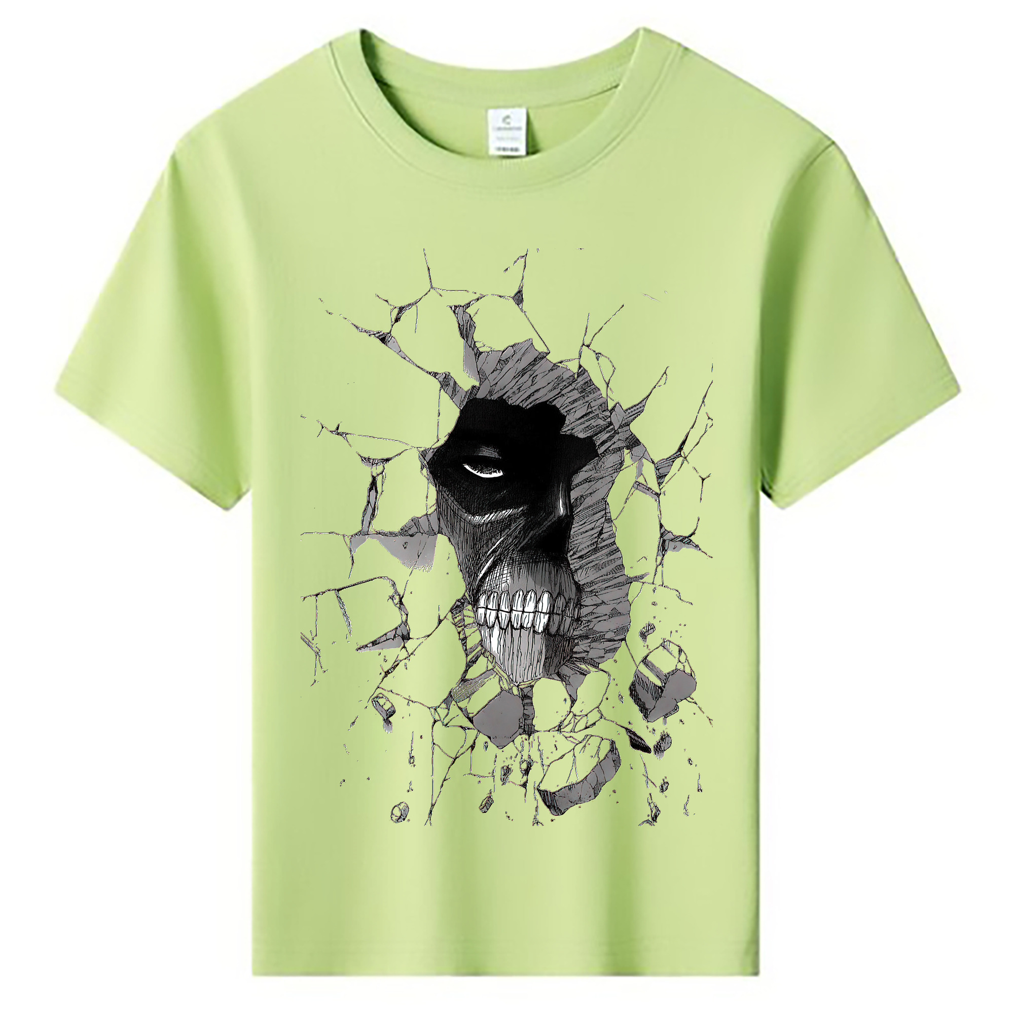 （画像用） 進撃の巨人 Attack on Titan 綿100％キッズTシャツ（フロントプリント）